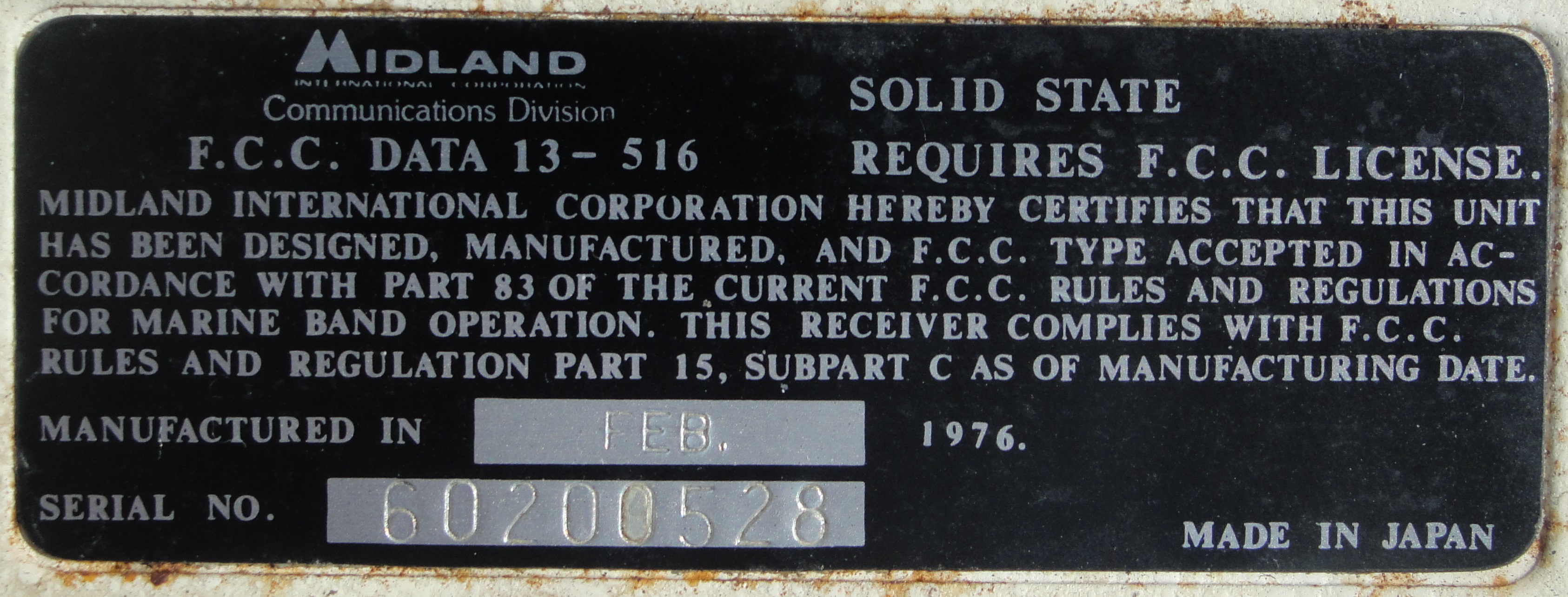 Midland 13-516
